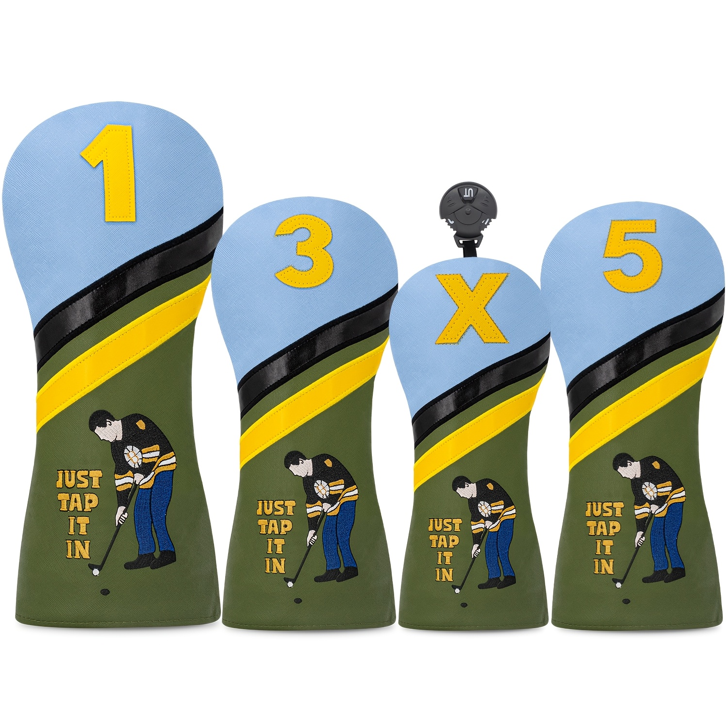 Golf Equipment Suppliers - 1pc/4pcs Driver/Fairway/Hybrid Headcover - Playing Golf