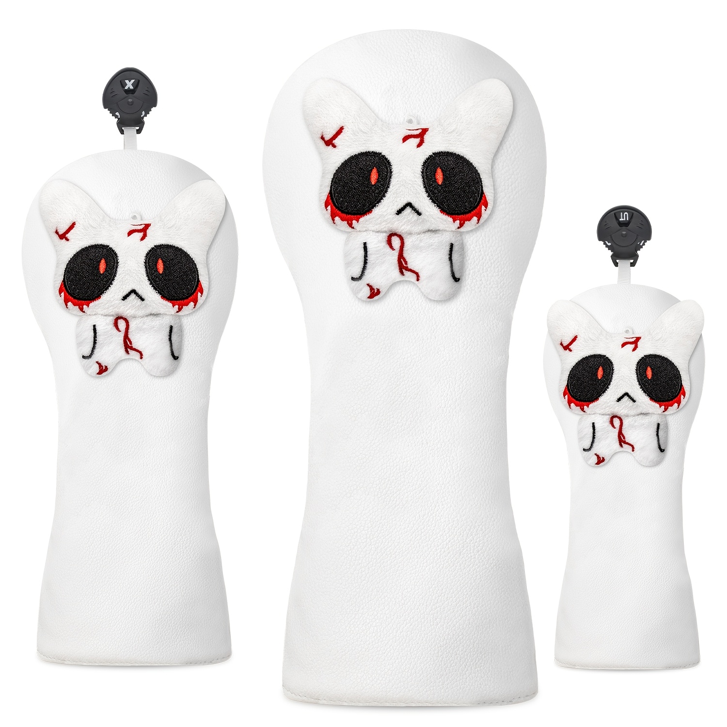 Golf Equipment Suppliers - 1pc/3pcs Cute Doll Design Golf Head
