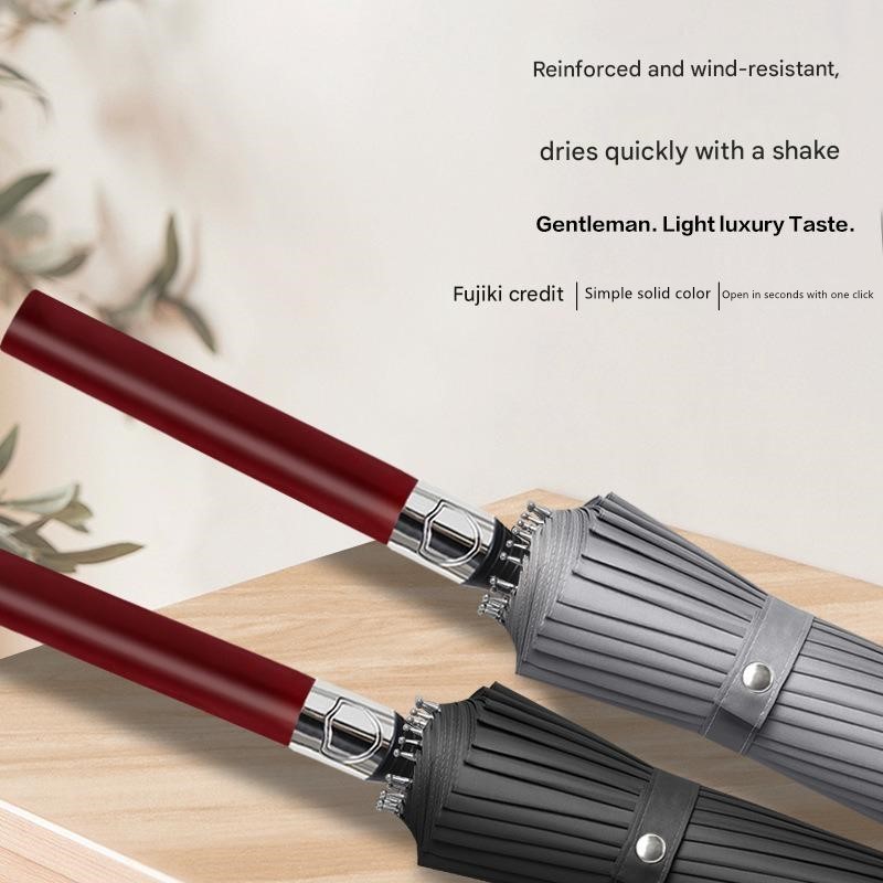 Automatic Wooden Long-handled  - огляд і ціна Golf Umbrella Large