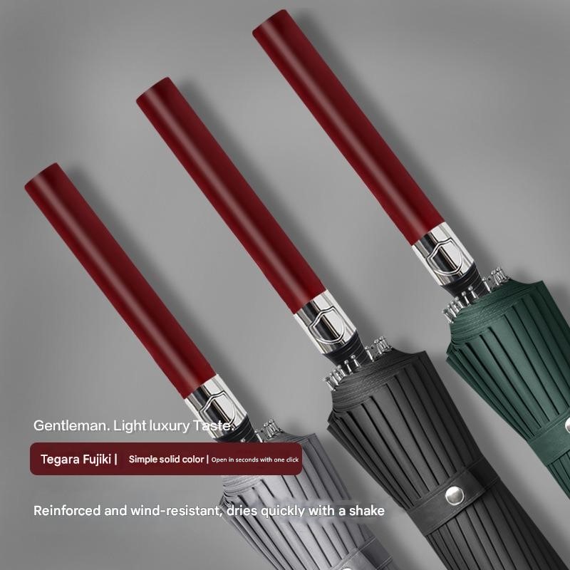 Automatic Wooden Long-handled  - огляд і ціна Golf Umbrella Large