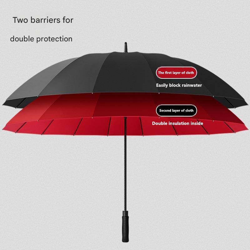 30 Inch 16 Ribs Automatic Doub - огляд і ціна Golf Umbrella Large
