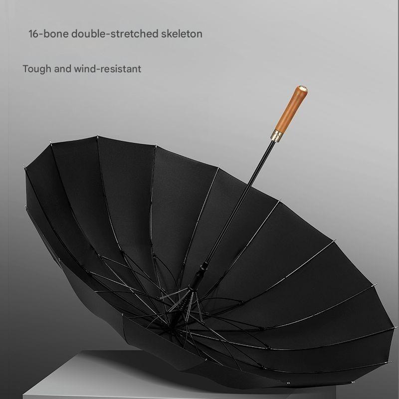 Automatic Wooden Handle Umbrel - огляд і ціна Golf Umbrella Large