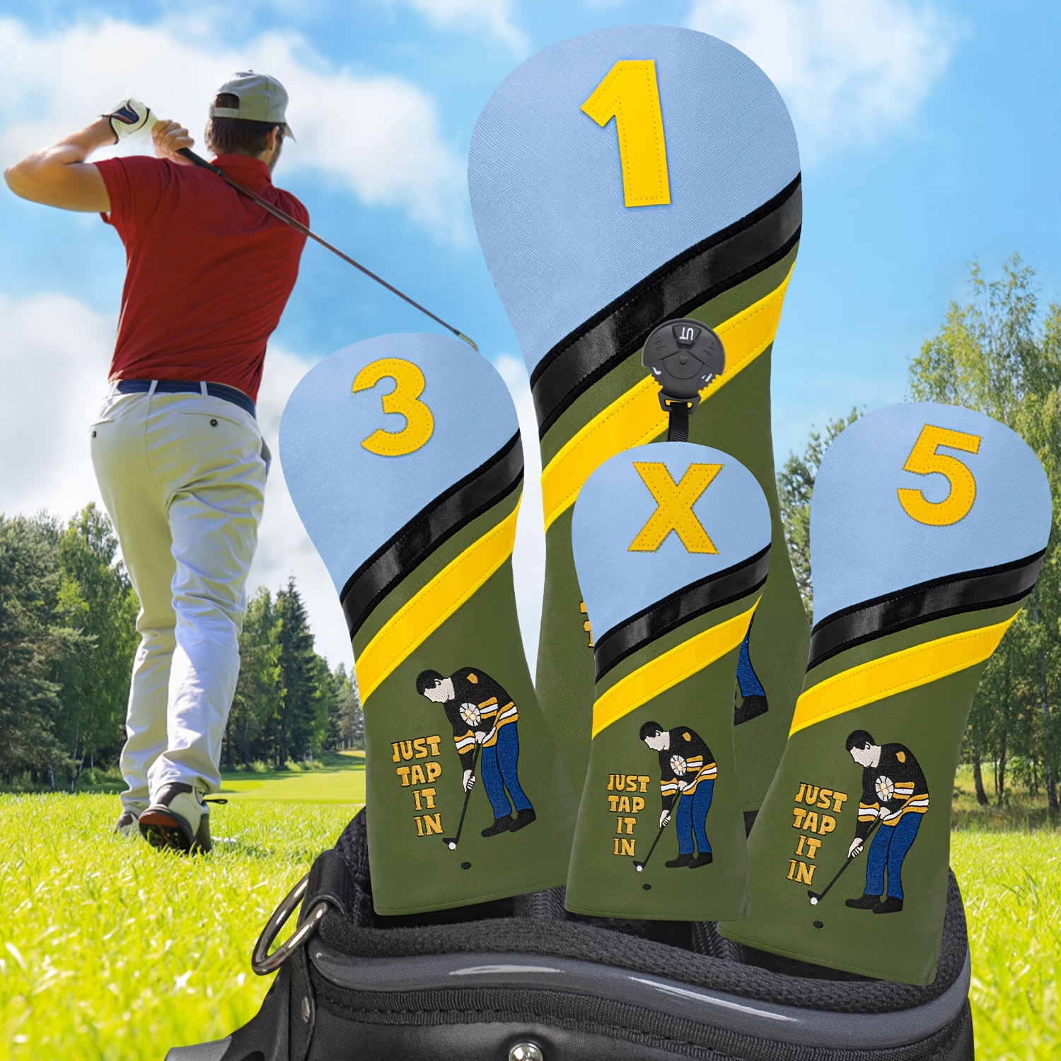 1pc/4pcs Driver/Fairway/Hybrid - огляд і ціна Golf Equipment Suppliers