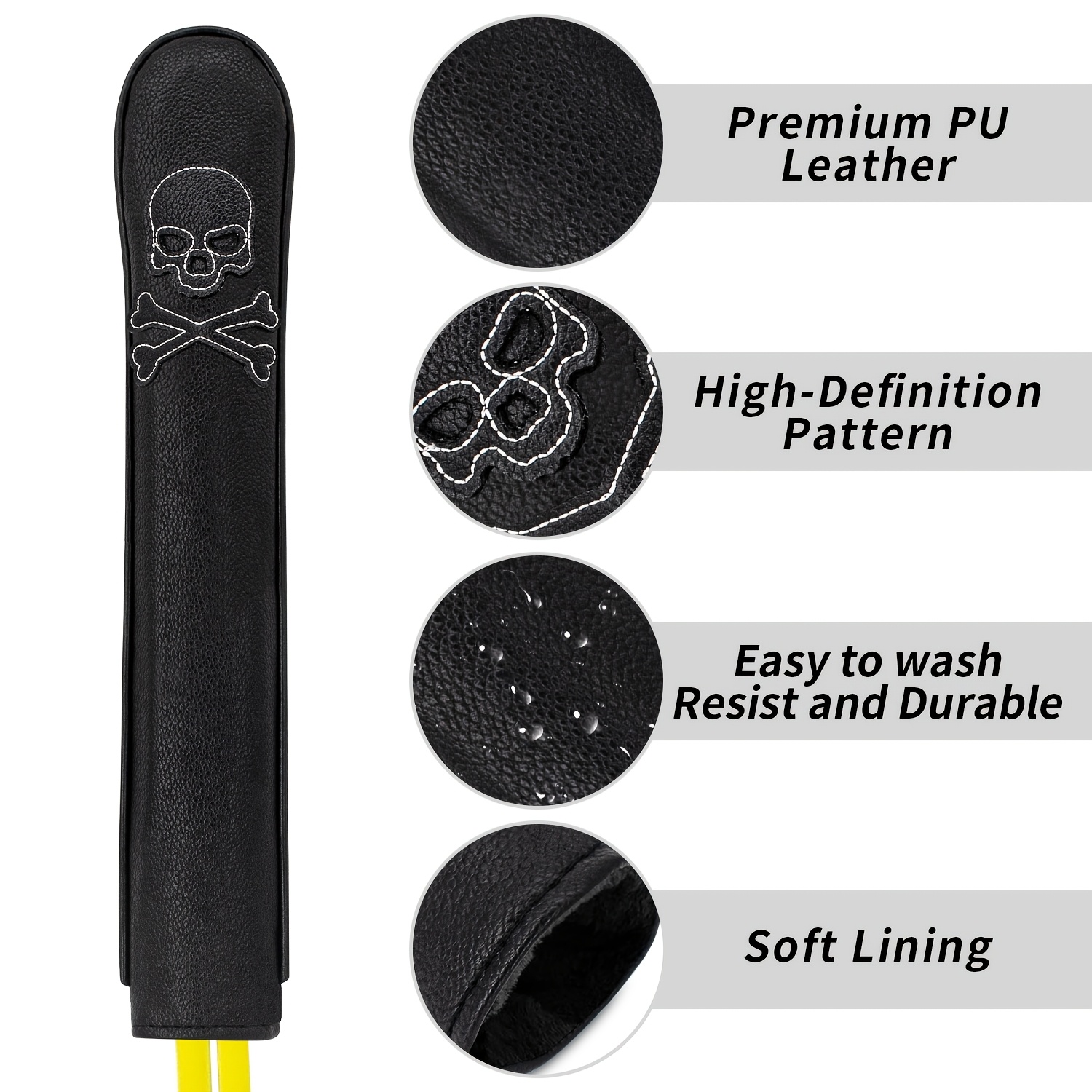 1pc Skull Head Directional Gol - огляд і ціна Golf Equipment Suppliers