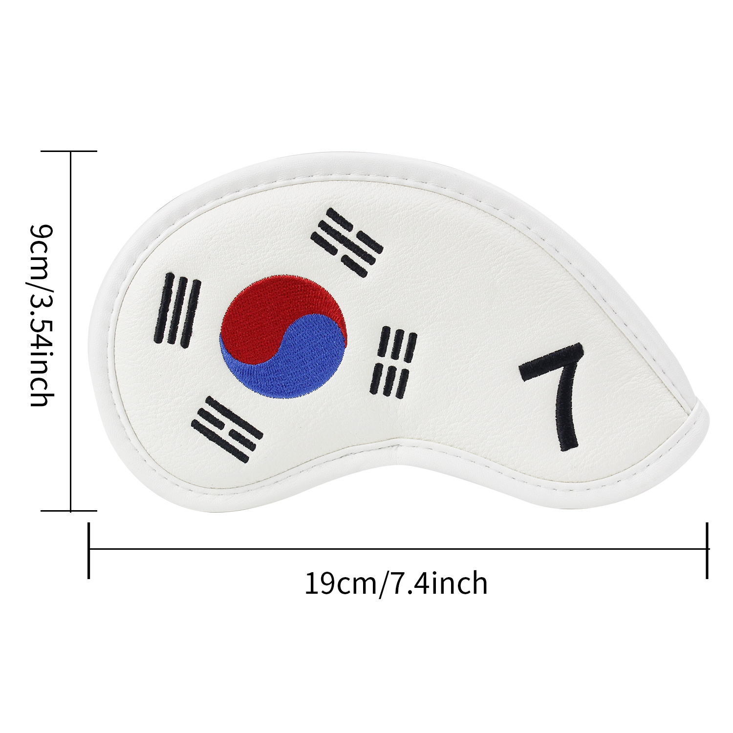 10 Pcs/Set PU Golf Iron Head C - огляд і ціна Golf Equipment Korea