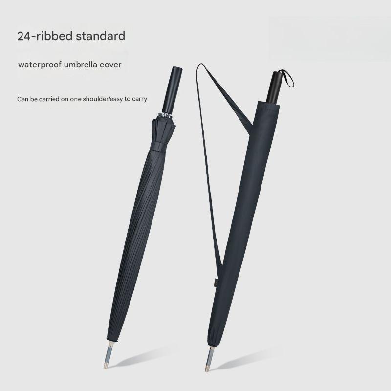  24 Bone Reinforced Black Glu - огляд і ціна Golf Umbrella Large