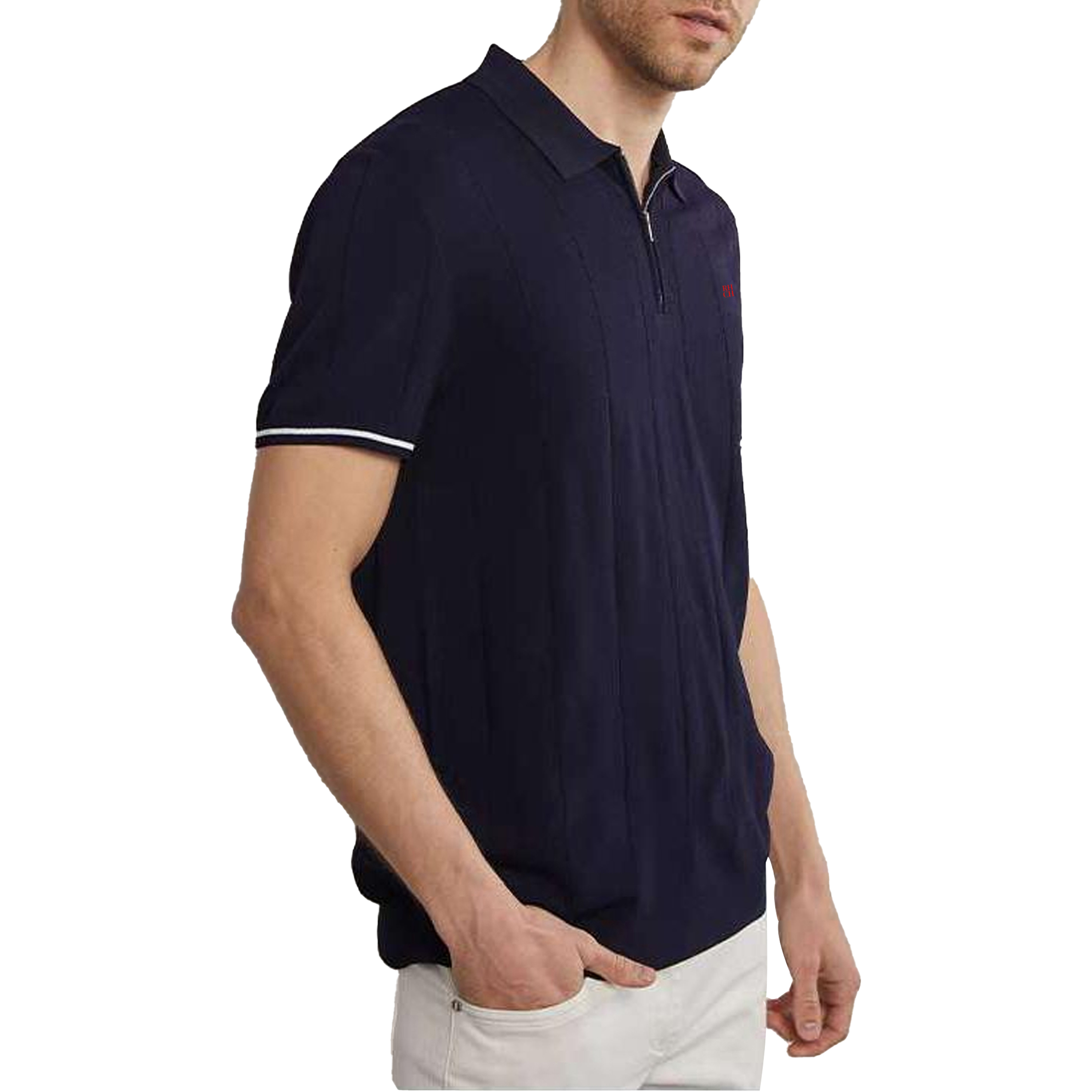 RHCH Men Half Zip Collar Short - огляд і ціна Golf Equipment Wholesale
