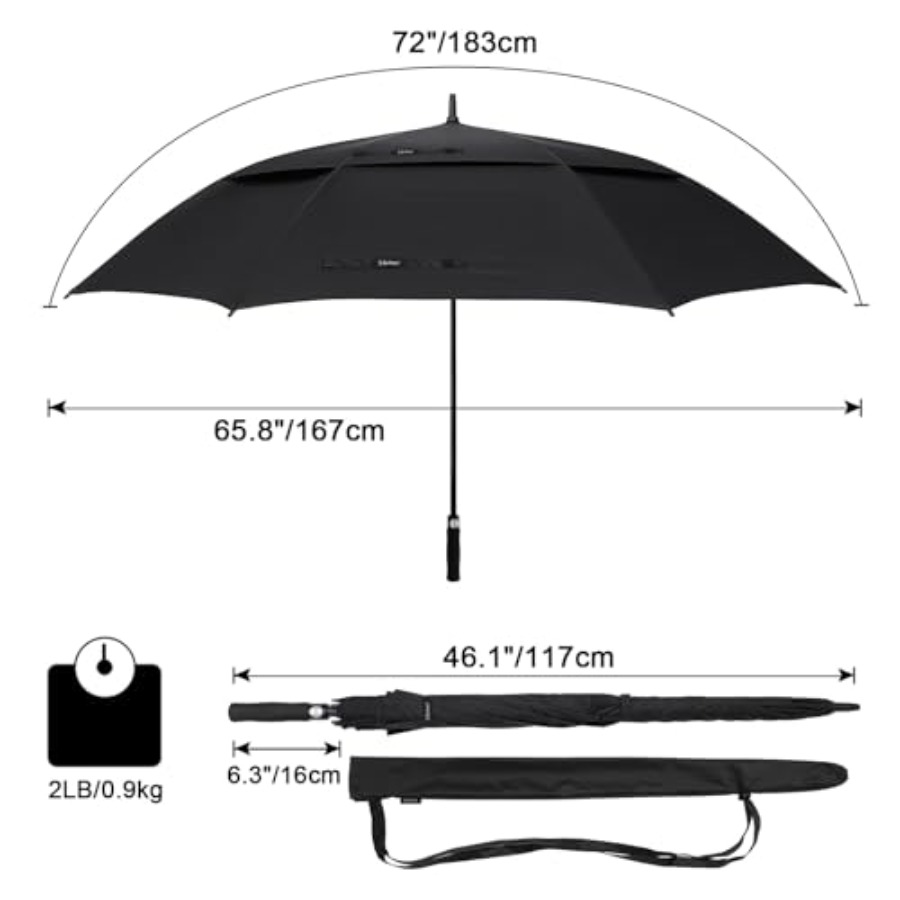 Automatic Open Golf Umbrella O - огляд і ціна Golf Umbrella Large